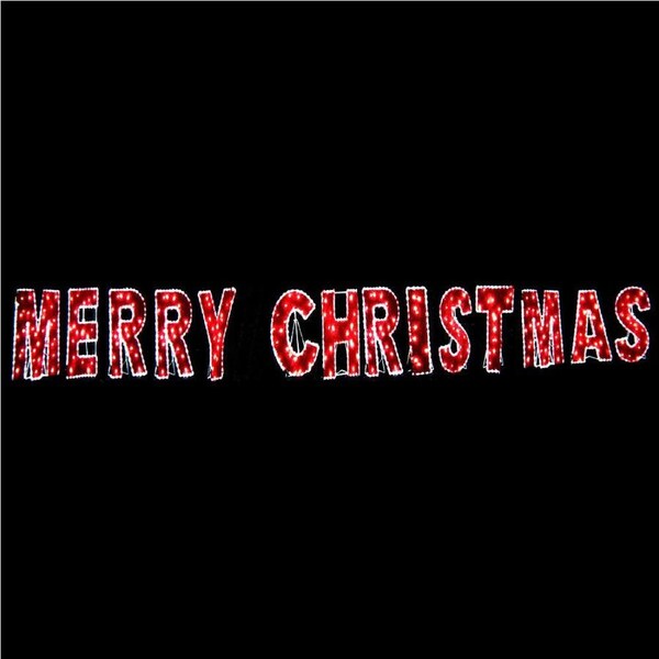 Samland Merry Christmas Commercial Led Light and Garland Display