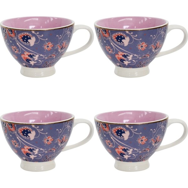 4PK LVD Porcelain Cup Berry Home/Kitchenware/Table Display Decor 14x11cm Square
