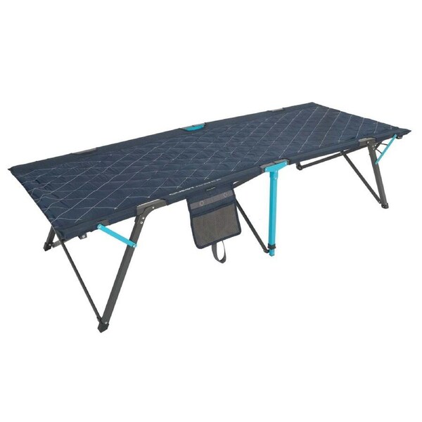 Quest Outdoors Steel Frame Fast Bed XC 80 Folding Camping Stretcher Blue