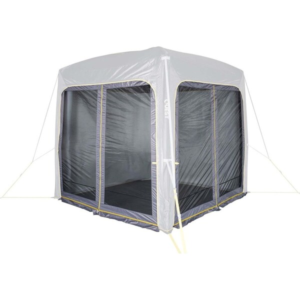 Quest Outdoors Air Gazebo 2.4 Mesh Wall Kit Sun/Wind Cover Rain Protection