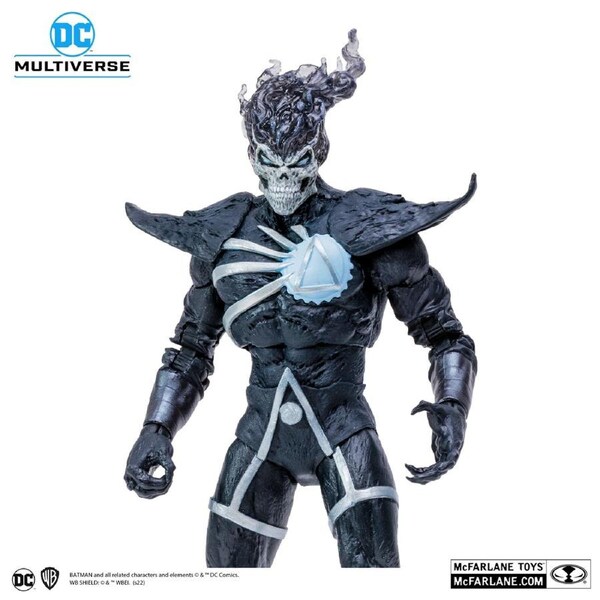 DC Multiverse Deathstorm Blackest Knight Build-A-Figure 7 inch Action Figure