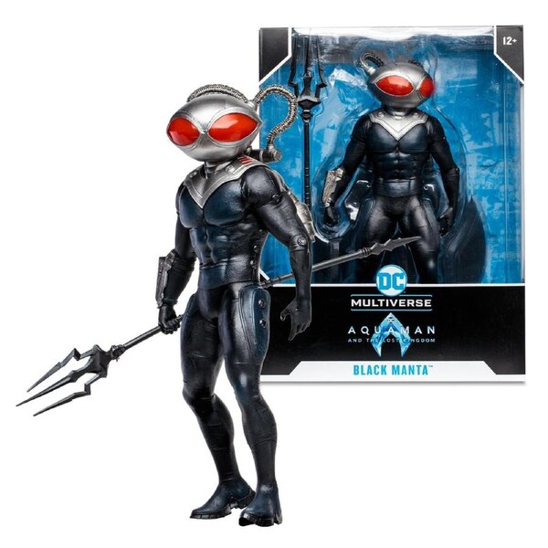 DC Multiverse Aquaman and the Lost Kingdom Black Manta 12 inch Figure