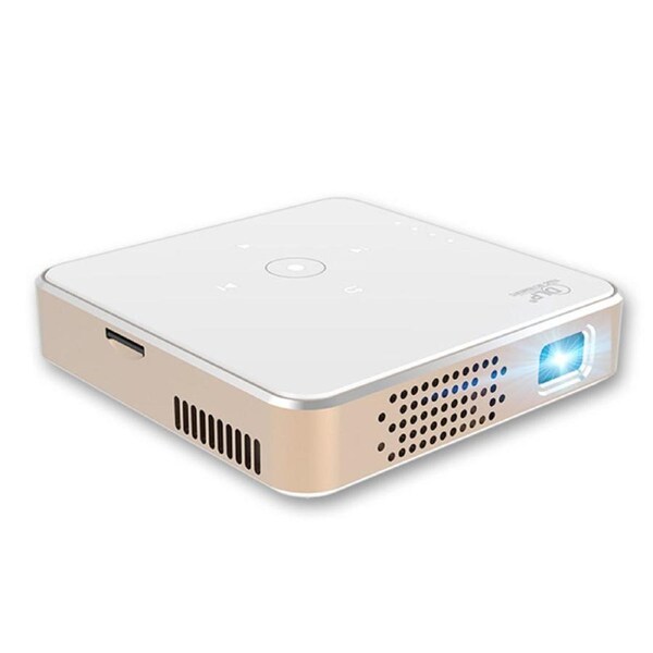 Catzon Pocket Pico Projector Built in Rechargeable Battery & Speaker DLP Projector