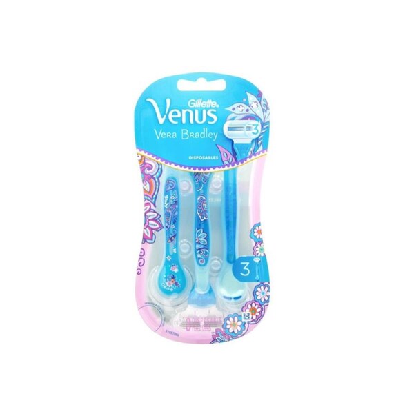 GILLETTE VENUS DISPOSABLE RAZORS 3 PK