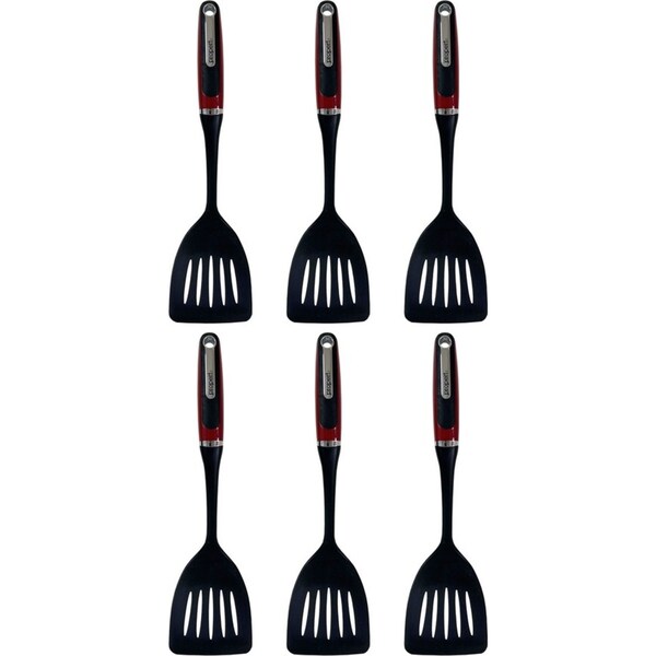 Propert Slotted Turner Spatula Cooking Tool - Pack of 6