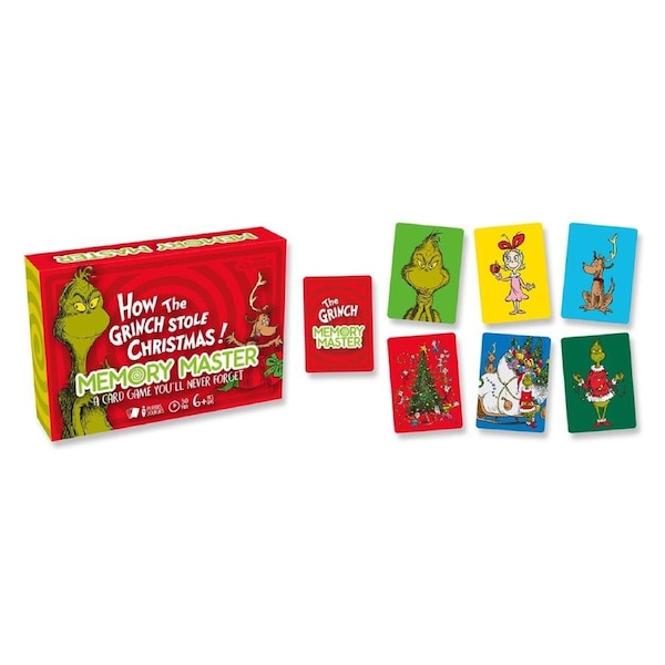 How The Grinch Stole Christmas Memory Master Card Game