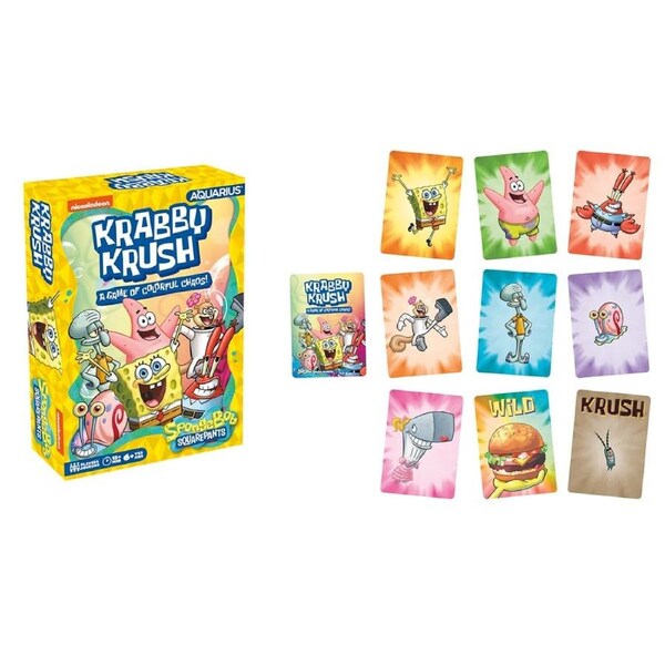 Spongebob Squarepants Krabby Krush Card Game