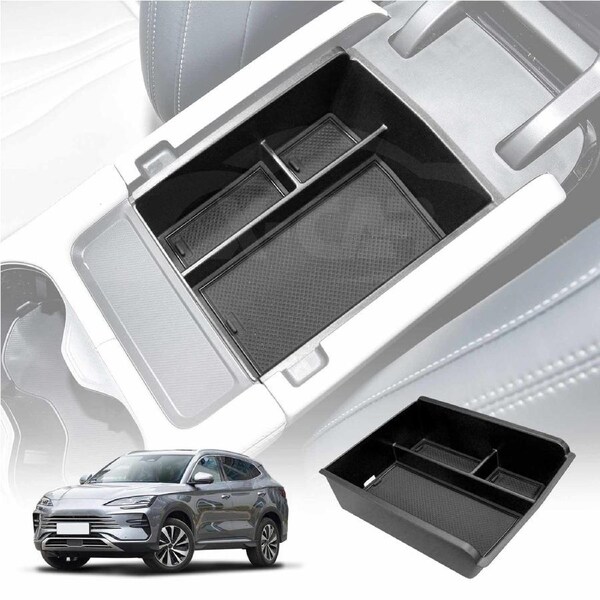 Centre Console Armrest Organizer Tray for BYD SEALION 6 SEALION6 2024-Onwards Storage Box Accessories