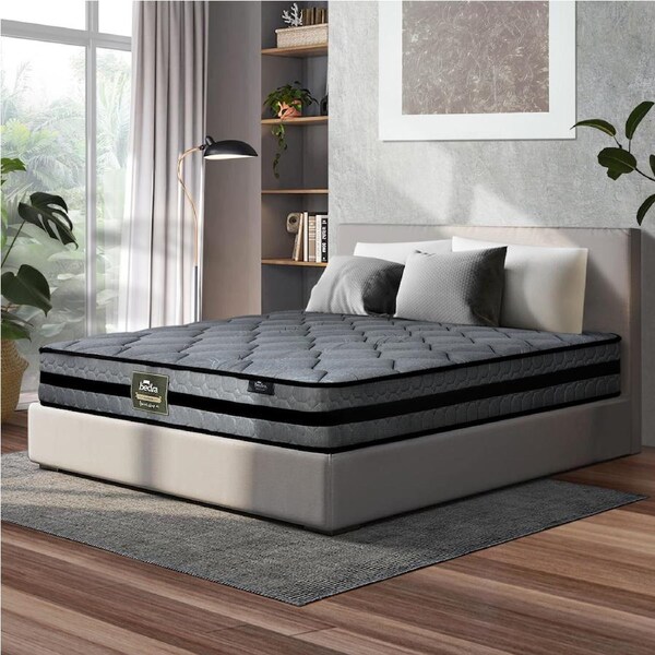 Bedra Queen Double Single King Single Mattress Bed Firm Foam Spring 22cm 7 Zone King