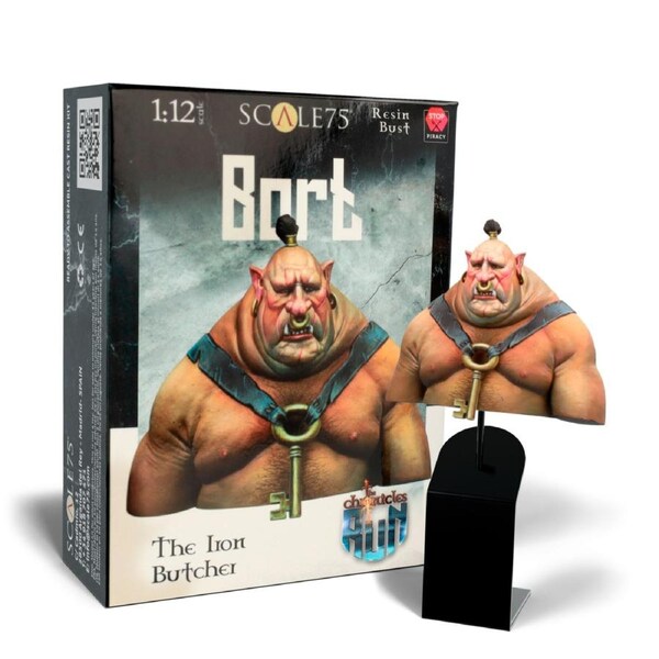 Scale 75 Busts - The Chronicles of Run - Bort; The Iron Butcher 1:12