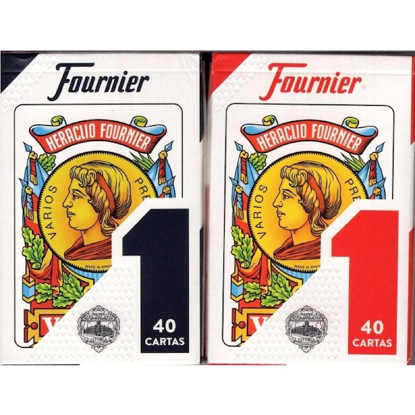 Heraclio Fournier No. 1 Spanish Playing Cards