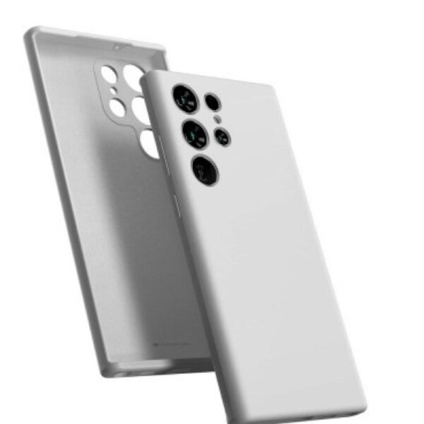 Samsung Galaxy S23 Ultra Compatible Case Cover With Premium Silicone - Stone