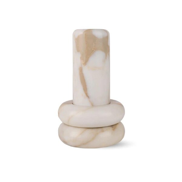 Addition Studio Molecular Vase Thin - Calcutta Gold