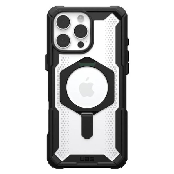 Urban Armor Gear Plasma XTE MagSafe Case (Suits iPhone 16 Pro) - Black