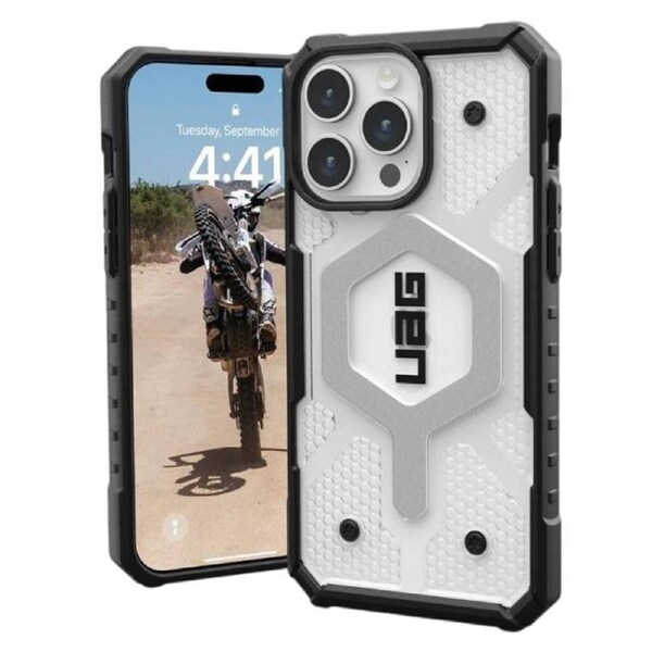 Urban Armor Gear Pathfinger MagSafe Case (Suits iPhone 16 Pro) - Ice