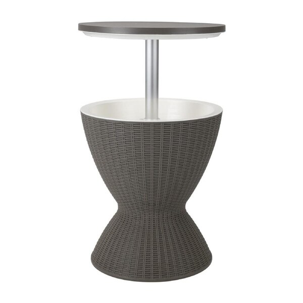 Taupe Ice Bucket Table