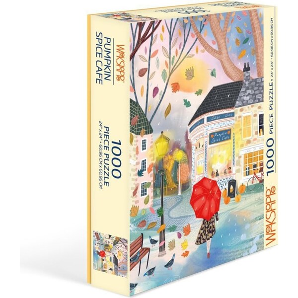 1000pc WerkShoppe 61x61cm Pumpkin Spice Kids Jigsaw Puzzle w/ Inserts 13y+