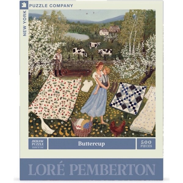500pc New York Puzzle Company Lor?? Pemberton Puzzle 48x67.5cm Buttercup 10+