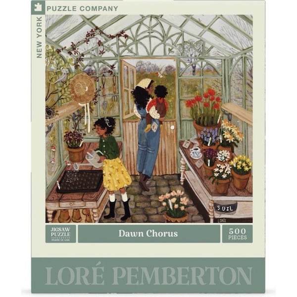 500pc New York Puzzle Company Lor?? Pemberton Puzzle 67.5cm Dawn Chorus 10+