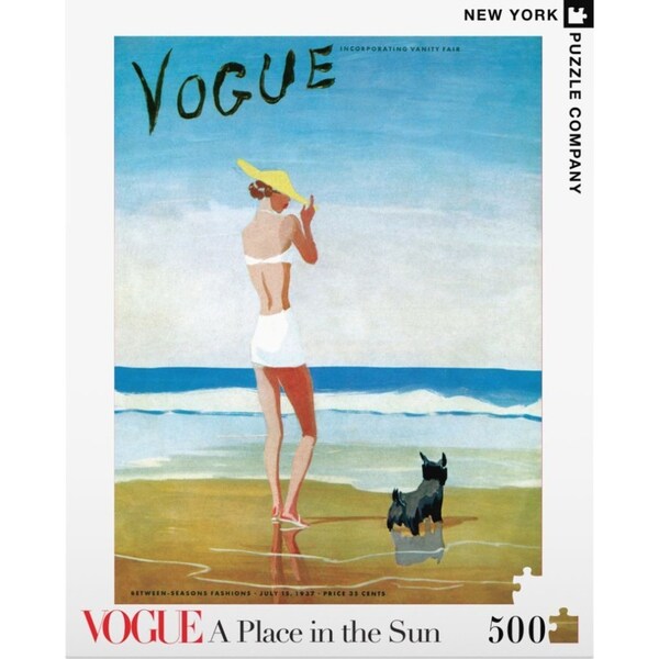 500pc New York Puzzle Company Kids Puzzle 45x60cm Vogue Place in the Sun 10+