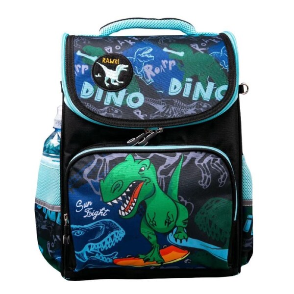 Mini Dinosaur Backpack For Toddlers School & Travel - Black