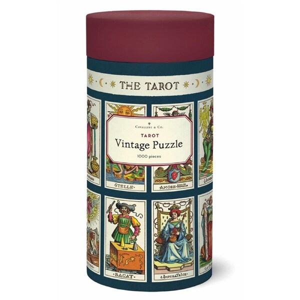 1000pc Cavallini Vintage Jigsaw Puzzle Tarot 55x70cm Educational Game