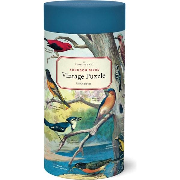 1000pc Cavallini Jigsaw Puzzle Audubon Birds 55x70cm Educational Game