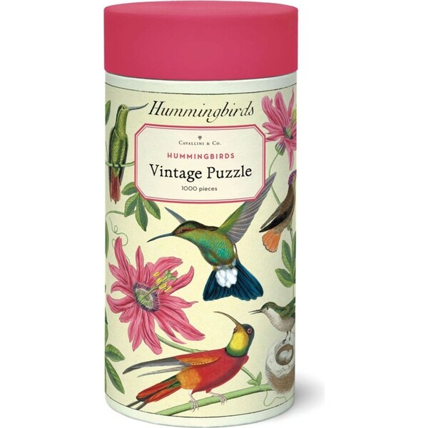 1000pc Cavallini Jigsaw Puzzle Hummingbird 55x70cm Educational Game