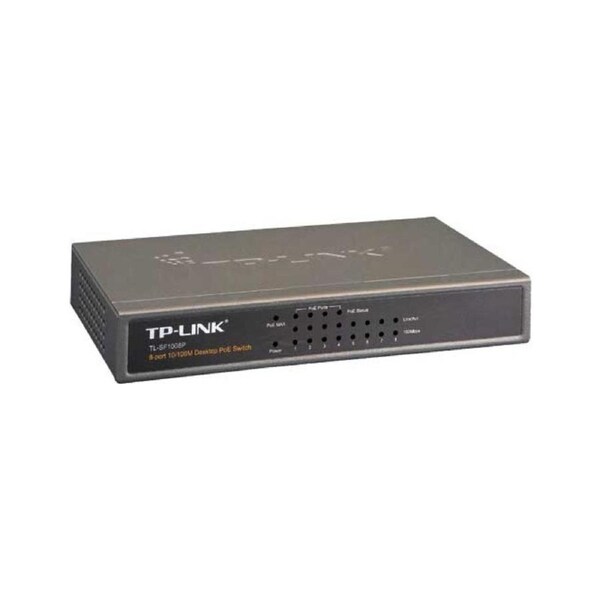 8 PORT 53W POE ETHERNET SWITCH