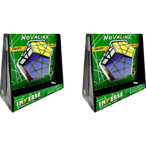 2x Project Genius Plastic Inverse Novalinx Brain Teaser Kids Puzzle 14cm 8y+