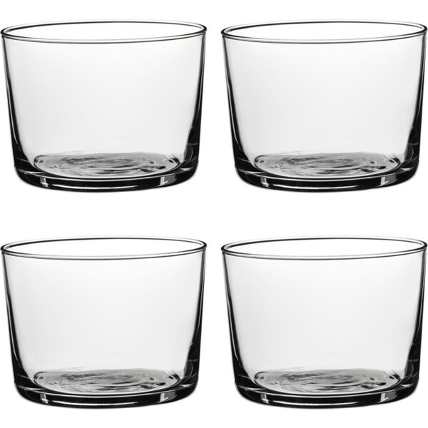 4pc Anchor Hocking Whitman Mini Glass Serving Bowl Set 207ml/16.5cm Clear