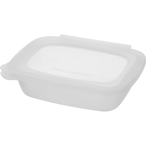 Progressive Softbox Silicone Rectangular Container Storage 2-Cup/470ml Clear