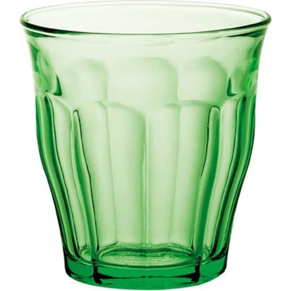 4pc Duralex Picardie 250ml Glass Tumbler Drinking Water/Juice Cup Set Green