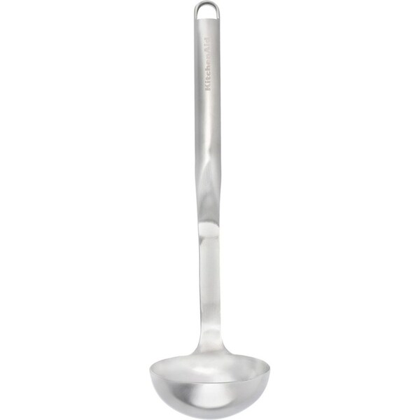KitchenAid Ladle 31cm Stainless Steel Kitchen Cooking Utensil Silver