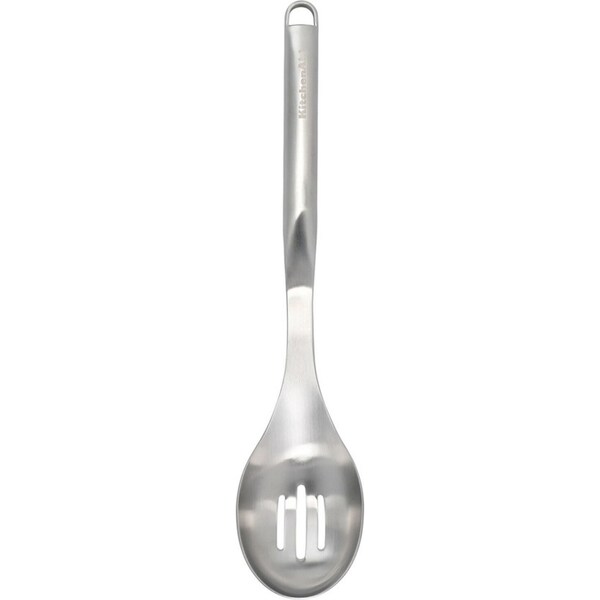 KitchenAid Stainless Steel Slotted Spoon Kitchen Cooking Utensil 34cm Silver