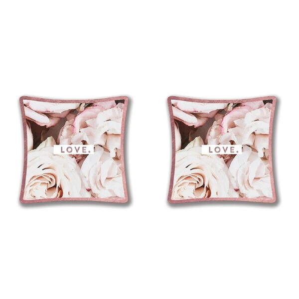 2x Studio Oh Glass Jewellery Trinket Dish Tray Home Decor Square 7.6cm Love