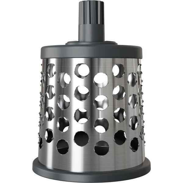 Zyliss Puree Drum Grater/Chopper Stainless Steel Vegetable/Fruit Slicer Grey