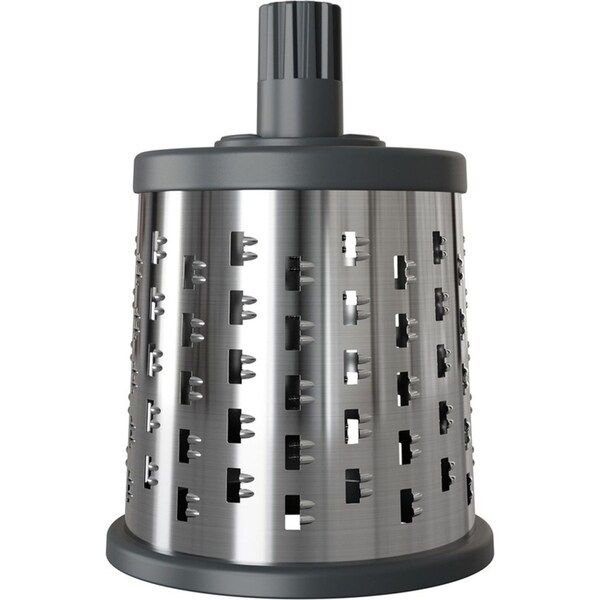 Zyliss Universal Bircher Drum Grater Stainless Steel Vegetable Cutter Grey