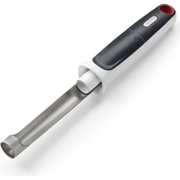 Zyliss S/S Easy Twist Apple/Pear Corer/Pitter Fruit Seed Remover 24.7cm Grey