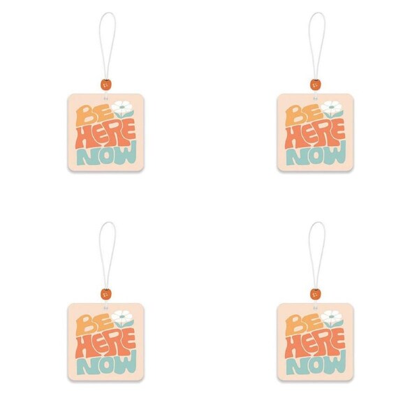 4x 2pc Studio Oh Hanging Car Air Freshener Fragrance Scent Diffuser Be Here Now