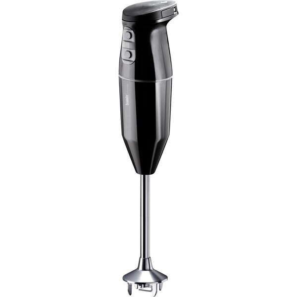 Bamix Cordless Plus Electric Handheld Blender Stainless Steel 36cm Black