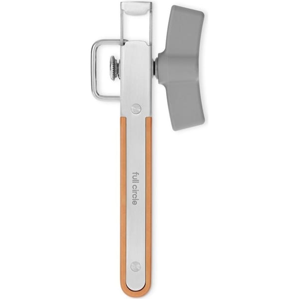 Full Circle Smooth Operator Can Opener Stainless Steel Cap Remover 18cm BRN