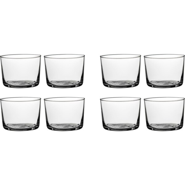 2x 4pc Anchor Hocking Whitman Mini Glass Serving Bowl Set 207ml/16.5cm Clear