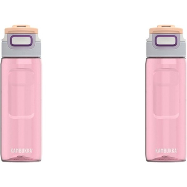 2x Kambukka Elton Tritan Drinking Bottle Outdoor/Travel 750ml Rainbow Pastels