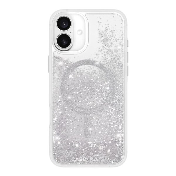 Case-Mate Waterfall MagSafe Case for iPhone 16 Plus - Silver