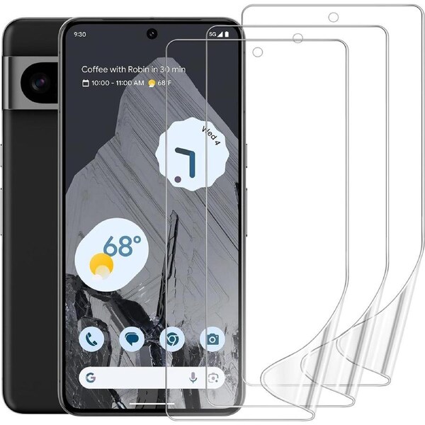 3 Pack Hydrogel Aqua Flexible Screen Protector Film For Google Pixel 8 Pro