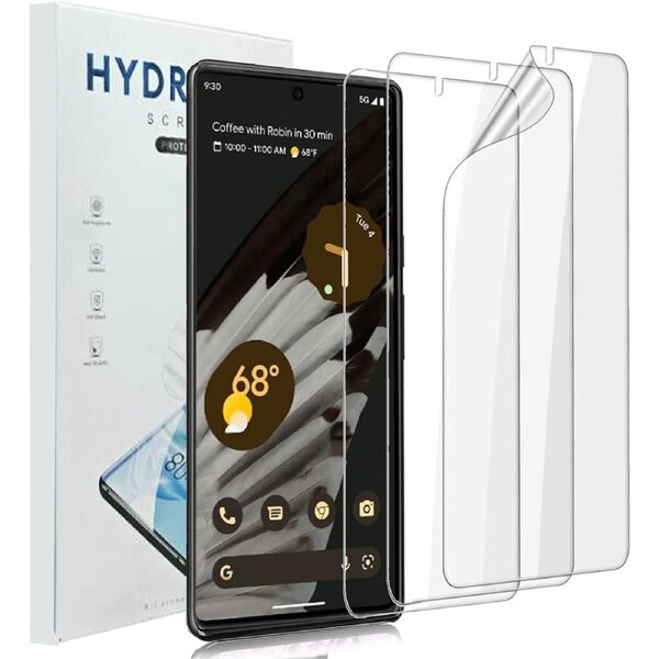 3 Pack Hydrogel Aqua Flexible Screen Protector Film For Google Pixel 7 Pro