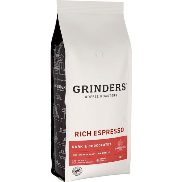 Grinders Rich Espresso Coffee Beans 1kg