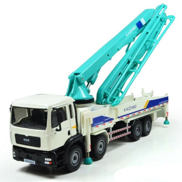 Diecast Engineering Concrete Pump Model Crane KDW