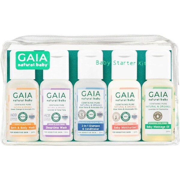 GAIA Natural Baby 5 Piece Starter Kit